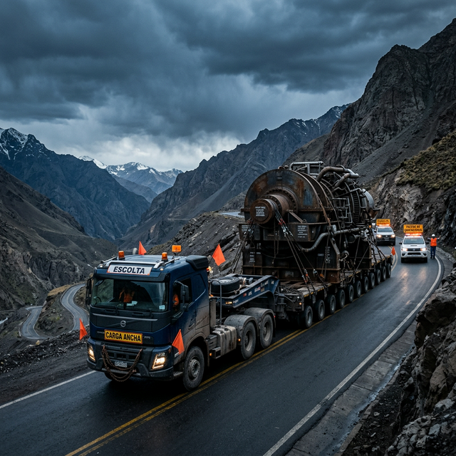 Ingeniería de Transporte PNG - Carga sobredimensionada